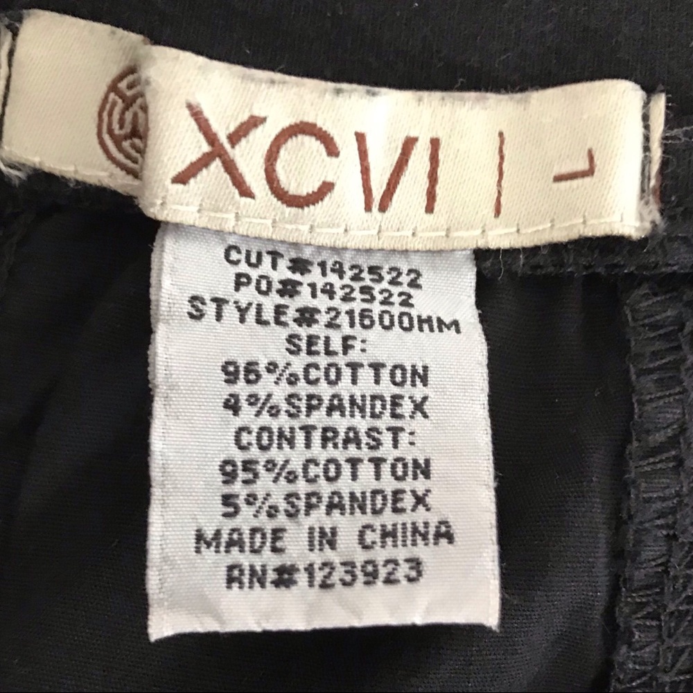 XCVI Black Mini Skirt, Large - Picture 6 of 6